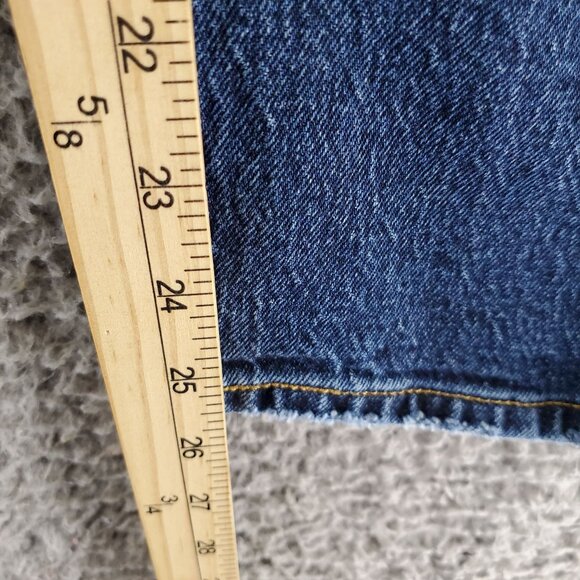 Levis Jeans Womens 31 Blue 501 Skinny High Rise Button Fly Stretch Denim - Picture 11 of 14